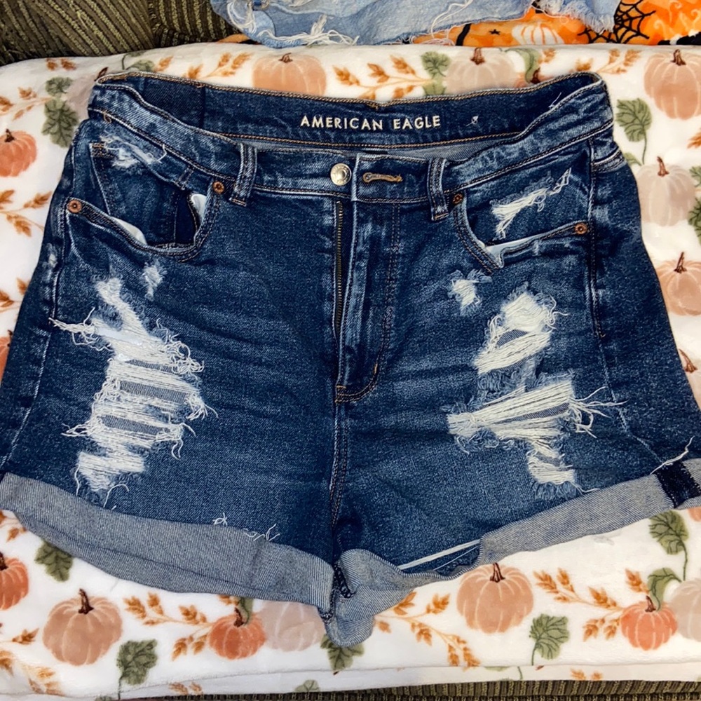 American Eagle Mom Denim Shorts